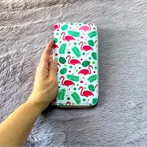 Cute flamingo wallet
